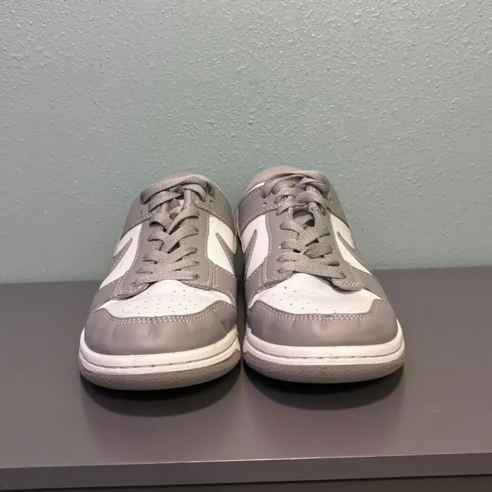 Nike Dunk Low Retro Grey Fog White Size 7 Mens Athletic Sneakers Causal Shoes - Picture 2 of 8